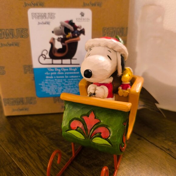 Jim Shore Santa Peanut Snoopy Christmas - Picture 2 of 6